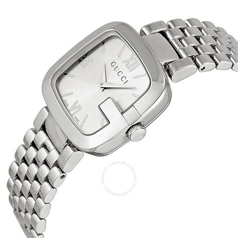 silver gucci womens watch